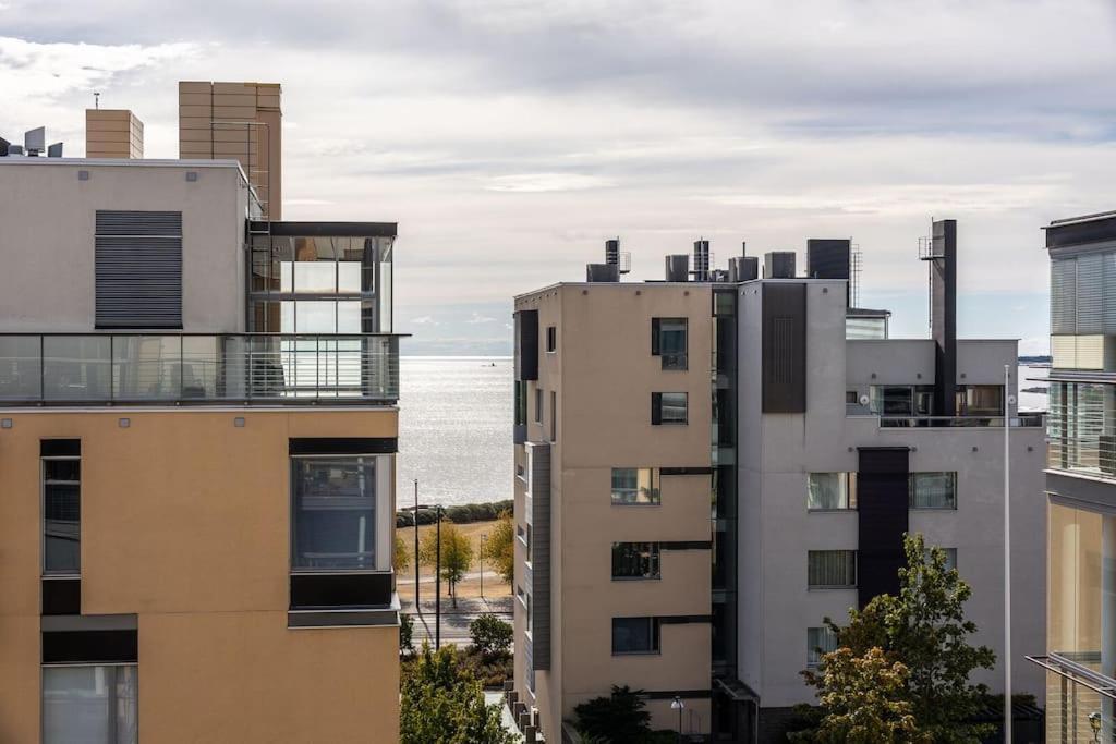 Spacious Home With Four Terrace, Sauna, Sea View Helsinki Eksteriør billede