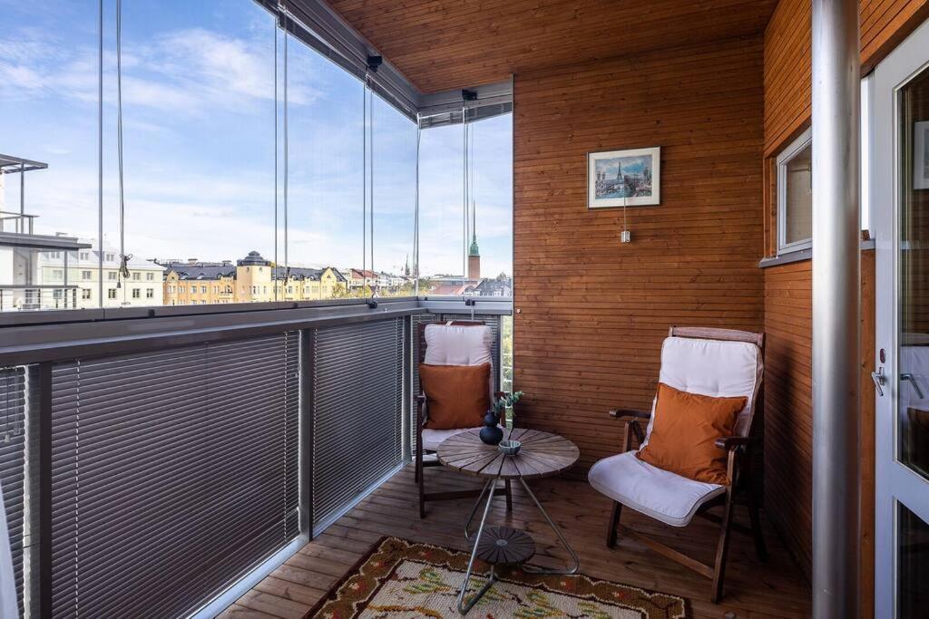 Spacious Home With Four Terrace, Sauna, Sea View Helsinki Eksteriør billede
